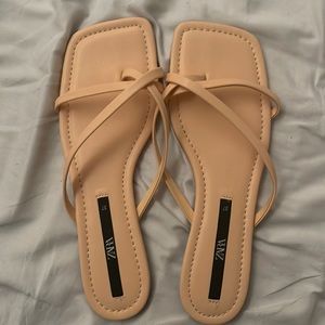 Zara sandals.